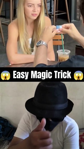 Easy Magic Trick 😱#magictricks#illusionact#duet#funny#illusion#invisiblemagic#magictrickssecret#meme