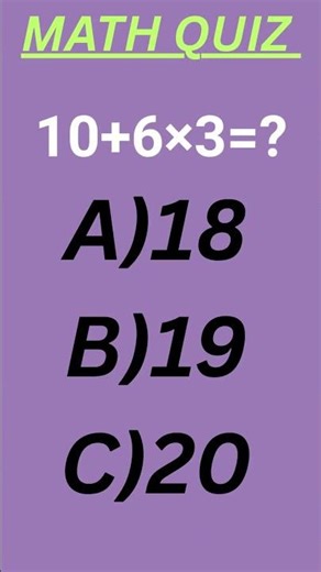 Math quiz #maths #mathskills #mathstricks #puzzlefun #mathematics #usamath #usashorts #unitedstates