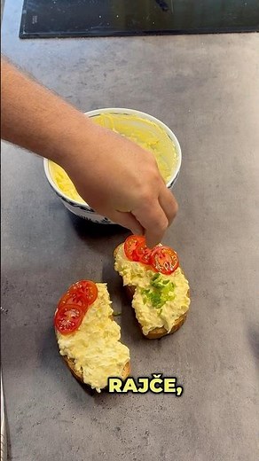 Pomazánka z vajíček a tvarohu #recepty #food #recept #recipe #jedlo #jidlo