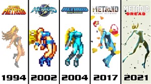 Evolución de la animación de muerte de Samus Aran en los juegos de Metroid - Nintenderos
