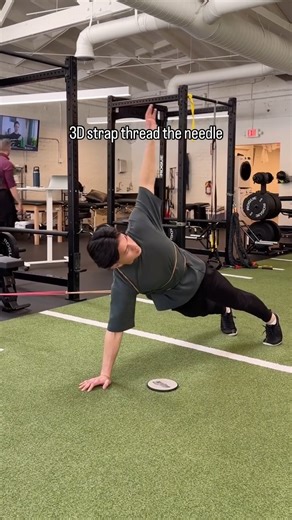 ONG Physical Therapy | An exercise working on closed chain shoulder stability through horizontally adducted ranges of motion to warm up for movements such as... | Instagram