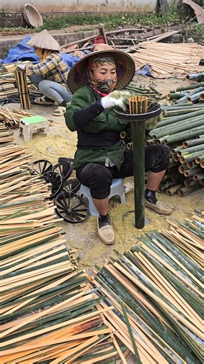 Bamboo toothpick factory . 133 . #bamboo #factory #toothpick