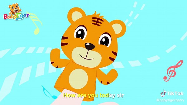 Where is Thumbkin Nursery Rhyme with Baby Tiger | Kids Song