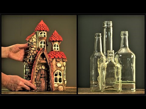 ❣DIY Fairy House Using Glass Bottles❣
