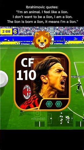 Zlatan Ibrahimovic Review efootball 2026 🦁#efootball2026#efootball