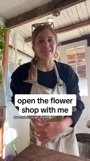 Open the flower shop with me this morning! The shop is in the barn here on my flower farm and it’s my FAVORITE place. Everything shown is linked! 🌸 #flowerfarm #flowerfarmer #farmerflorist #entrepreneur #behindthescenes #smallbusiness #businessowner #florist #wfhmom #cutflowerfarming #cutflowergarden #localflowers #flowertok #dayinthelife #vlog #flowershop