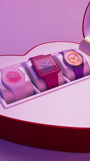 Make every moment feel like love at first sight with Swatch. Explore heartwarming, Swiss-made watches that are the perfect match for every style this Valentine’s Day. | Swatch