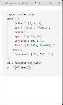02 Load and Explore the Titanic Dataset with Pandas and Seaborn