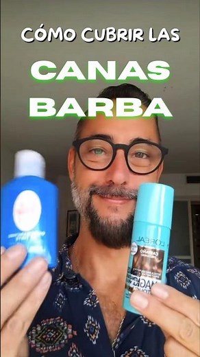 Canas Barba SOLUCIÓN: Cómo Quitar, Pintar y Oscurecer Canas Barba Hombre #hombres #barba #canas