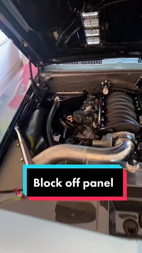 Custom Camaro Heater Core Block off Panel Options