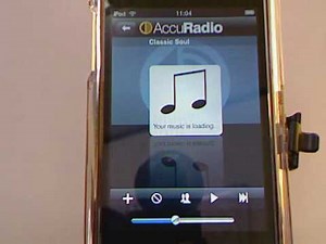 AccuRadio-iPhoneアプリ紹介 / iPhone5動画解説