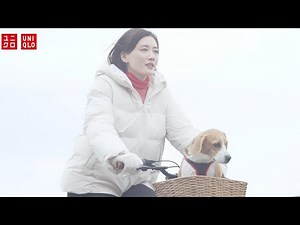 綾瀬はるか、ワンちゃんと冬の海へ 内田篤人＆斎藤佑樹と一緒に戯れる!? ユニクロ新CM「LifeとWear／ダウン 冬の海篇」メーキング