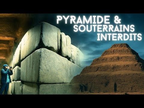 In Egypt, this pyramid conceals forbidden underground passages.