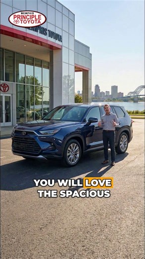 2026 Black Toyota Highlander with 0 Miles in Memphis, TN for $48,538