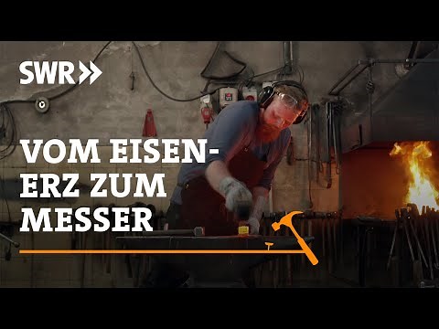 How to get from iron ore to a knife | SWR Craftsmanship