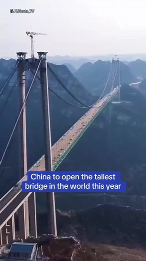 China's Tallest Bridge Opening Soon in June 2025