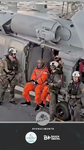 FELICIDADE NO ESPAÇO: ASTRONAUTAS SORRIEM APÓS RETORNO DA MISSÃO ORION