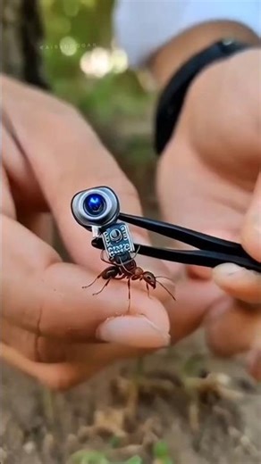 كاميرا تكشف أسرار مستعمرات النمل والدبابير