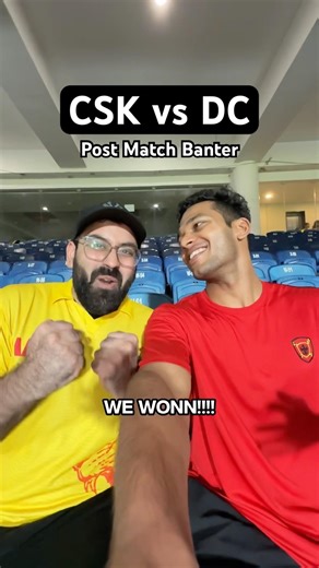 CSK vs DC: Post Match Banter