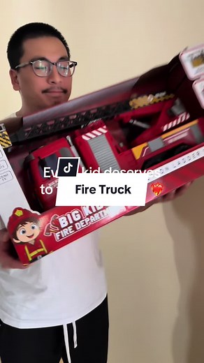 🚒 Sound the alarm — playtime just got epic! 🔥 The Big Kid’s Fire Department Friction Ladder Truck lets your little hero save the day with realistic lights, ladder extension, and friction-powered wheels Built tough for endless adventures — it’s the ultimate firefighter toy every kid dreams of 🧯👨‍🚒 @World Tech Toys #firetrucktoys #tiktokshopcreatorpicks #kickstart #holidaygiftguide #homestylefinds