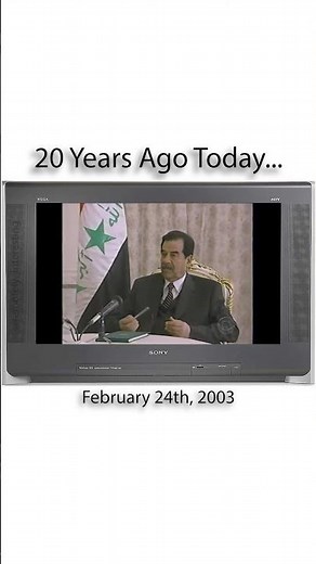 Saddam Hussein's interview with Dan Rather