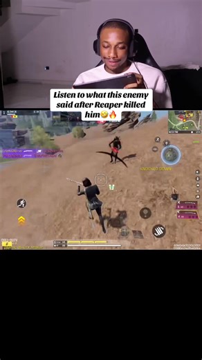 Listen to what this enemy said after Reaper killed him🤣🔥 @Reaper DG #fyp #viral #reaperliveestream #codm