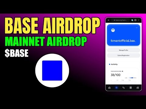 Base Chain Mainnet Airdrop Guide | Base Chain Native Bridge & Swap | Base Chain Deploy Contract