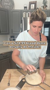 46K views · 194 reactions | ALDI’s $24.99 bread dome—Is it worth grabbing? Find out in this video! The other bread dome in the video is the Krustic brand - I have a separate video talking about it specifically, but I think the video clips speak for themselves. You can get $20 off using code REBEKAH20 on the Krustic website. Happy baking, and let me know if you got one of the ALDI bread domes! #sourdoughtok #sourdoughbread #sourdoughbaking | That Sourdough Gal | Facebook