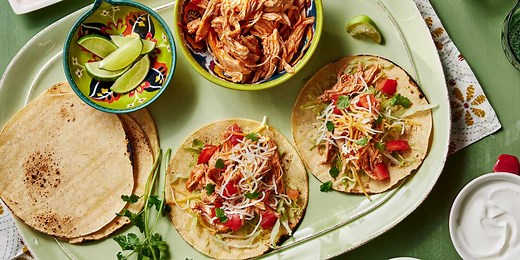 Sarah's Easy Shredded Chicken Taco Filling
