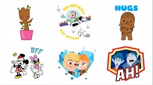 Download Disney, Pixar, Star Wars And Marvel Stickers For iMessage Completely Free! | Chip and Company