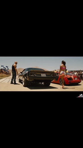Letty vs Audi R8 in Fast and Furious 7