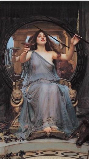 This Painting Has a Dark Secret #circe #painting #art