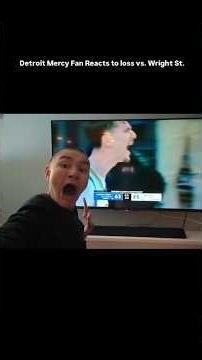 Detroit Mercy Fan Reacts to Crazy Ending loss vs. Wright State! Horizon Final #collegebasketball