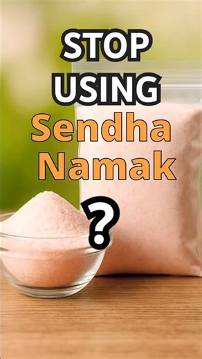 Stop using Sendha namak Daily !!!! #health #healthfacts #vrat #fasting #salt #healthyfood