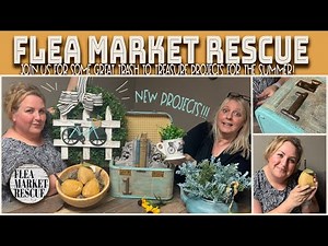 SUMMER DIY TRASH TO TREASURE HOME DECOR THRIFT FLIP PROJECTS 2025