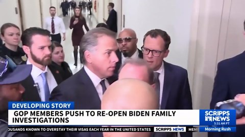 House GOP Delves Into Biden Probes, Interviews Weiss Again