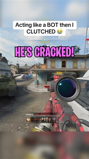 Acting like a BOT then I Hit a CLIP 😭💀 #callofduty #cod #trending #blackops7 #warzone