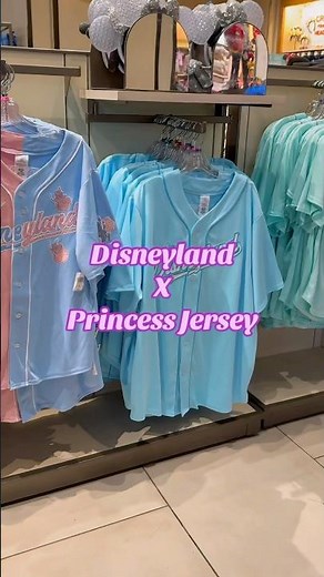 👑✨ Disneyland x Princess Baseball Jerseys!✨⚾ 📍 WOD- Downtown Disney ✨