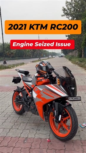 The UP46 Rider | 2021 KTM Engine Seized Issue | Instagram