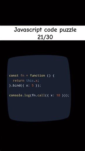 javascript code challenge 21/30 😎 #javascript #coding #memes #puzzle