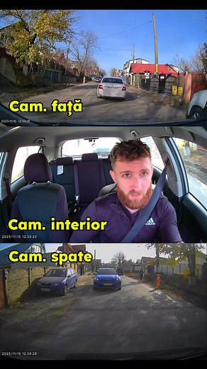 Testez o cameră auto tripla - fața, interior și spate ✅ vezi detalii👉https://www.noarauto.com/collections/camere-de-bord | Noar Auto