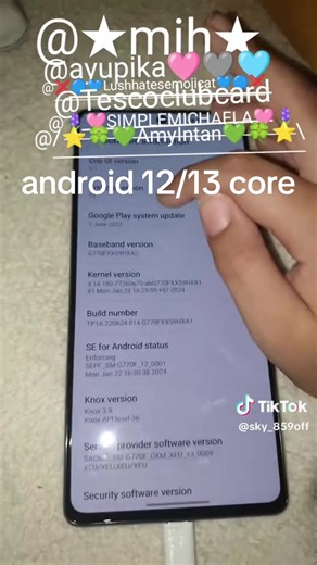 @galaxy s10 lite hype android 12/13 core #android13 #android12