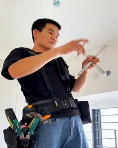 Ceiling Light Installation Made Easy. #CeilingLight #ElectricalWork | Jogi Jokes