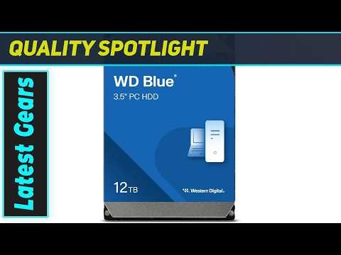 Western Digital 12TB WD Blue: Massive Storage Powerhouse!