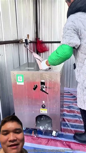 Automatic Fish Scaling and Filleting Machine #life