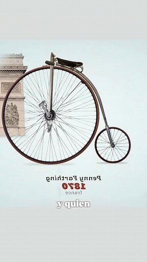 La peligrosa historia de la primera bicicleta de rueda alta😲 #history #bicycle #inventions #curiosity | El Mundo De La Naturaleza