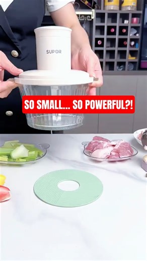 This Small Food Processor Is Insanely Powerful (Strength Test Will Shock You!) #testedtough