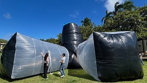 Inflatable architecture rises to the challenge of emergency design | University of Hawaiʻi System News