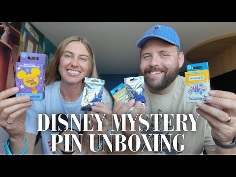Disney Mystery Pin Unboxing | Disney Parks Pins