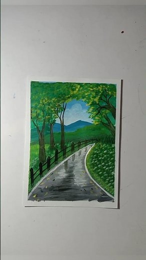 The Great Acrylic Landscape Painting Tutorial